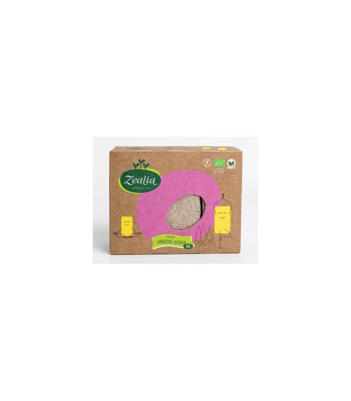 CRACKERS DE SARRACENO Y QUINOA 120gr. BIO SG VEGAN