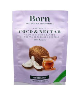 COCO Y NECTAR laminas deshidratados 40gr. ECO