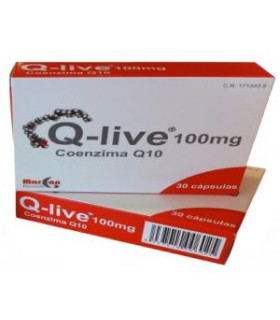Q-LIVE CoQ10 100mg. 30cap.