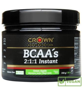 BCAAS INSTANT MANZANA VERDE 210 G (30 PORCIONES)