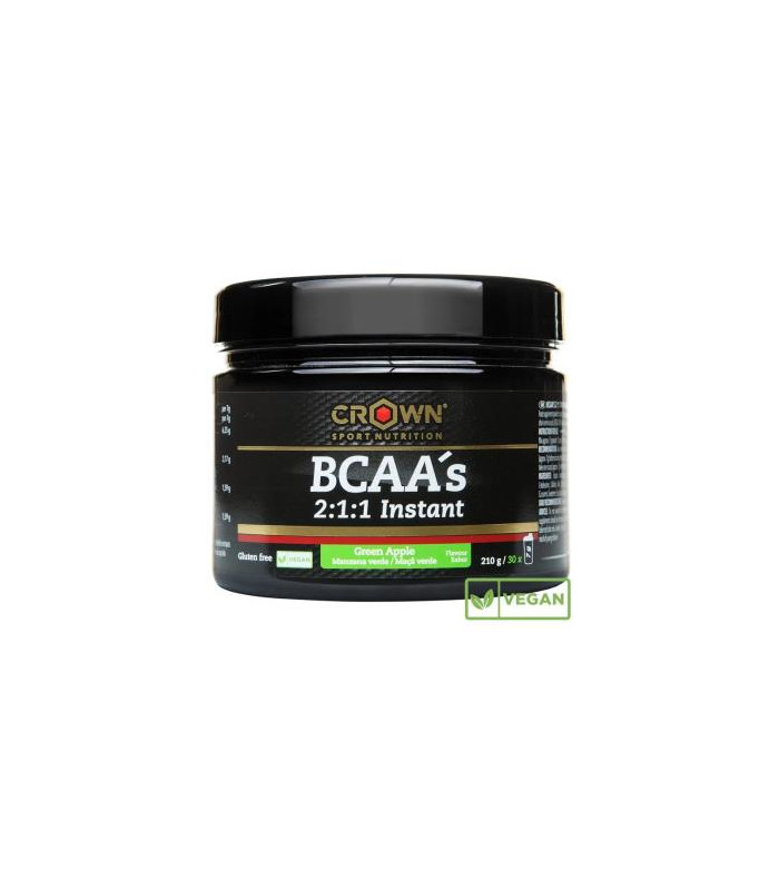 BCAAS INSTANT MANZANA VERDE 210 G (30 PORCIONES)