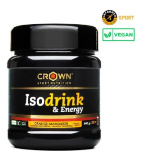 ISODRINK & ENERGY  NARANJA 640 G / 20 TOMAS 400 ML