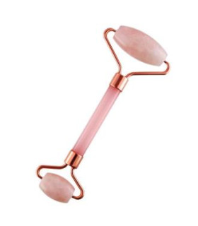 MASAJEADOR FACIAL DE CUARZO ROSA 1ud.