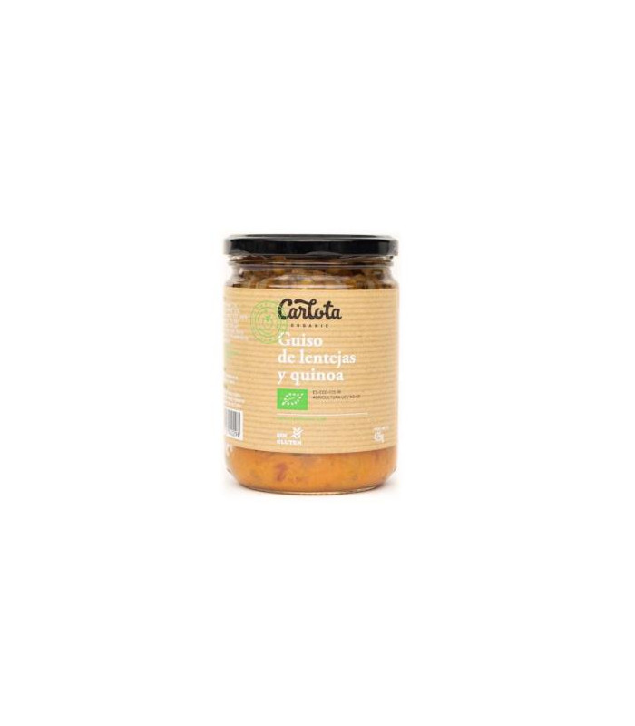 GUISO DE LENTEJAS Y QUINOA 425gr. ECO SG VEGAN