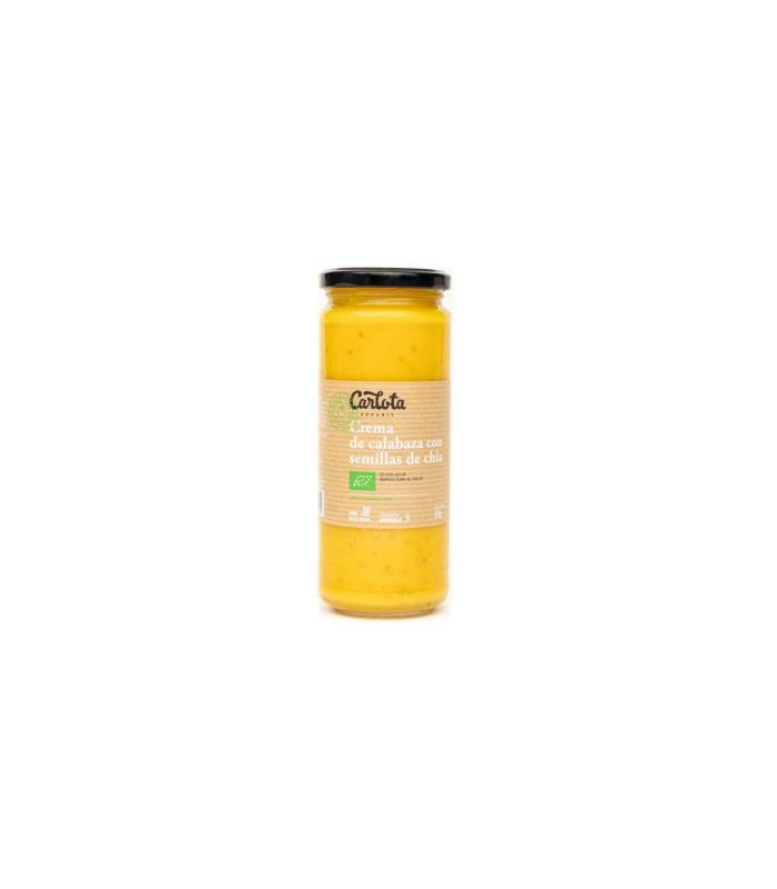 CREMA DE CALABAZA con chia 450gr. ECO SG VEGAN