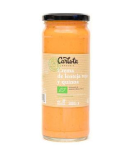 CREMA DE LENTEJA ROJA Y QUINOA 450gr. ECO SG VEGAN