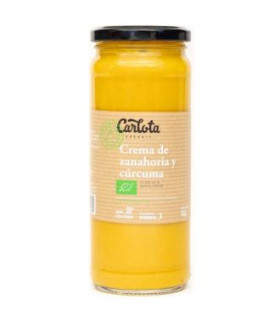 CREMA DE ZANAHORIA Y CURCUMA 450gr. ECO SG VEGAN