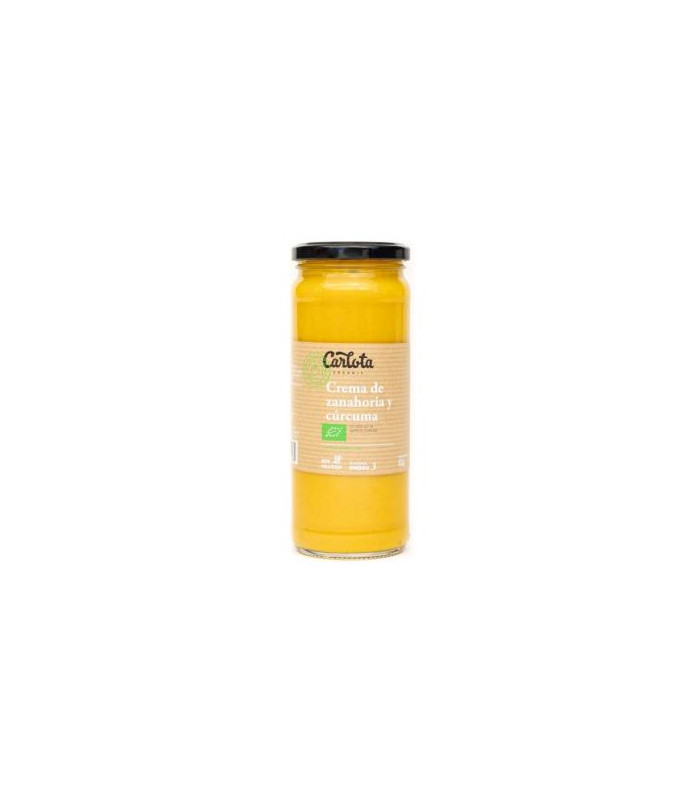 CREMA DE ZANAHORIA Y CURCUMA 450gr. ECO SG VEGAN