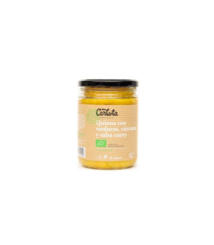 QUINOA con verduras curcuma y curry 425gr. ECO SG