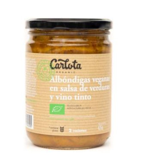 ALBONDIGAS en salsa de tomate y vino tinto 425g