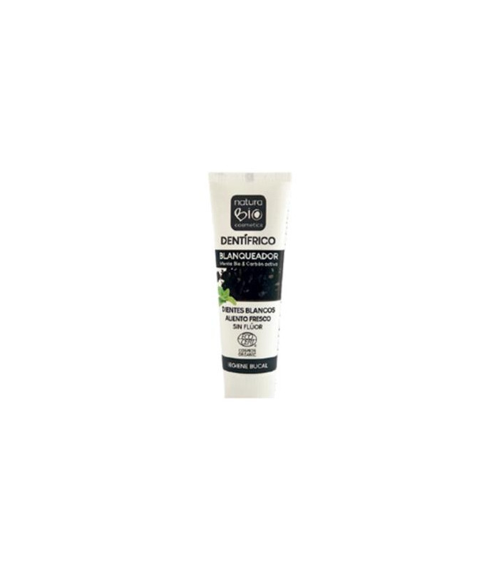 DENTIFRICO BLANQUEADOR menta-carbon activo 75ml.