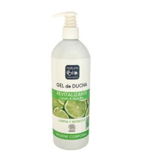 GEL DE DUCHA REVITALIZANTE limon-aloe 740ml. BIO