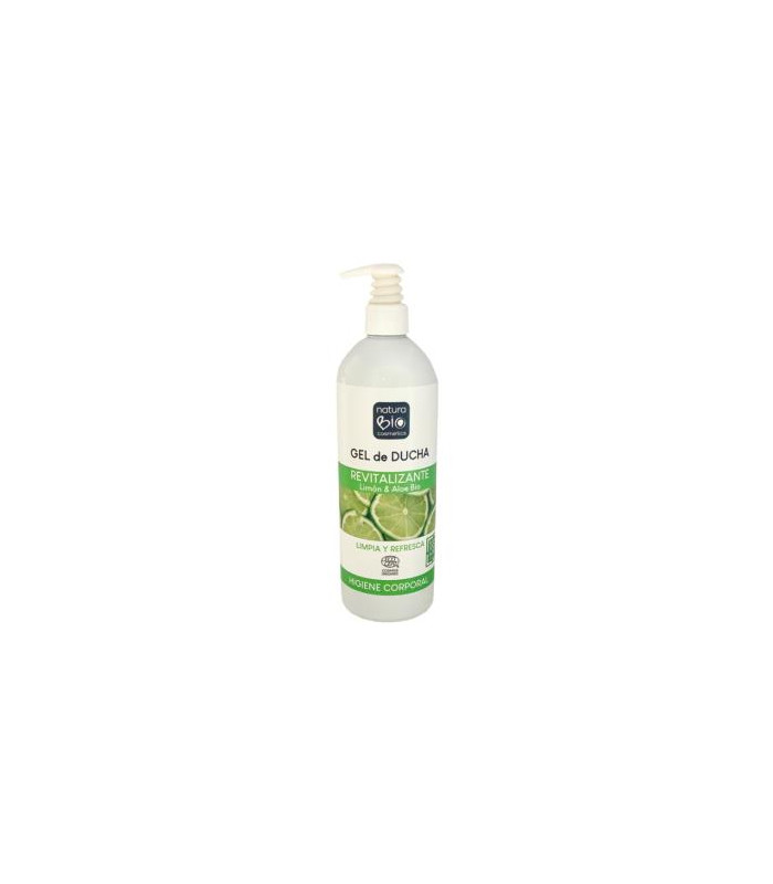 GEL DE DUCHA REVITALIZANTE limon-aloe 740ml. BIO