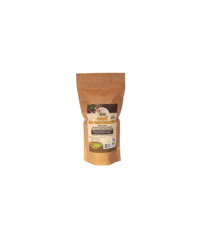 CAFE PERU tueste natural grano 250gr. ECO