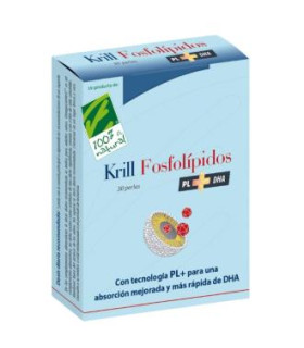 KRILL Fosfoli­pidos PL + DHA 30 30 perlas