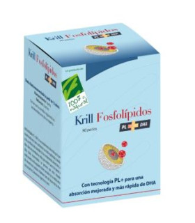 KRILL Fosfoli­pidos PL + DHA 90 perlas