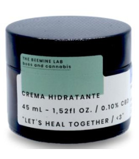CREMA FACIAL HIDRATANTE CBD Y MIEL 45ml.