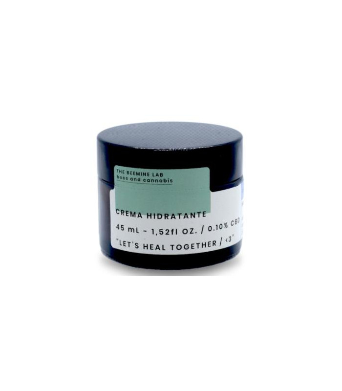 CREMA FACIAL HIDRATANTE CBD Y MIEL 45ml.