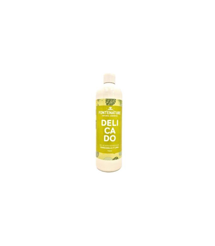 GEL BAÑO DELICADO manzanilla y lima 750ml.