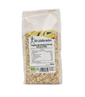 COPOS DE AVENA FINOS SIN GLUTEN 500gr.