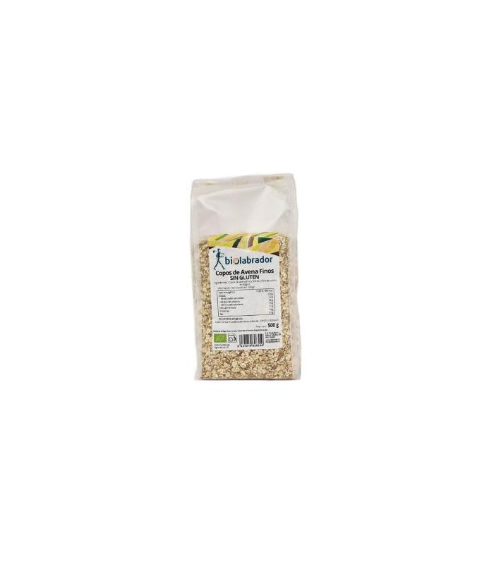 COPOS DE AVENA FINOS SIN GLUTEN 500gr.