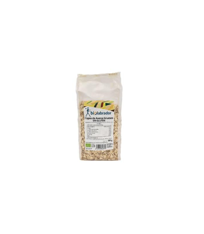 COPOS DE AVENA GRUESOS SIN GLUTEN 500gr.