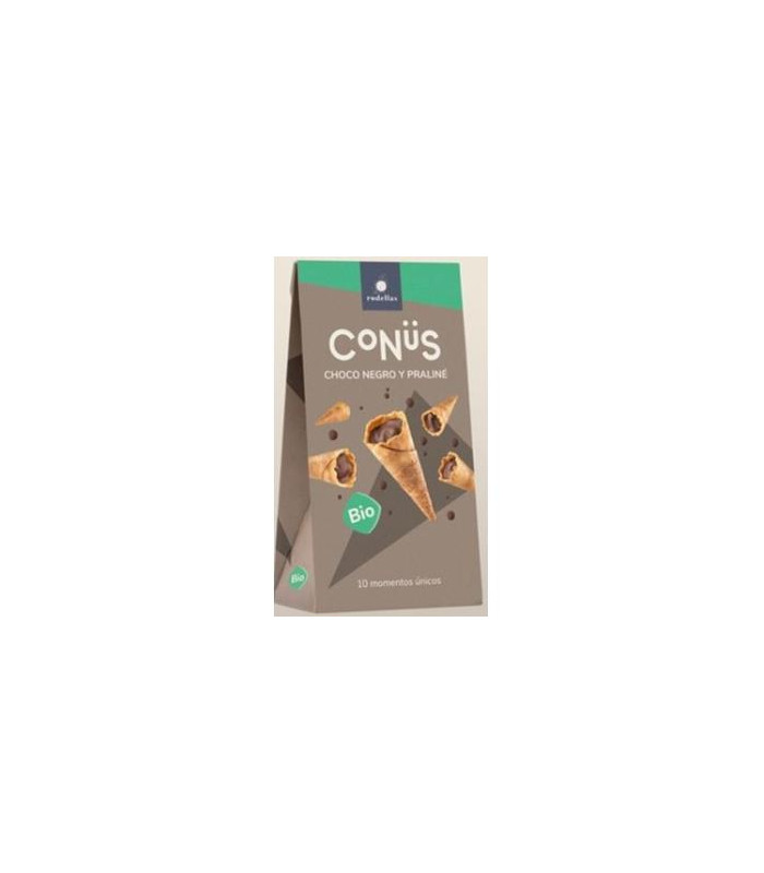 CONUS CHOCOLATE NEGRO Y PRALINE 10udsx70gr. BIO