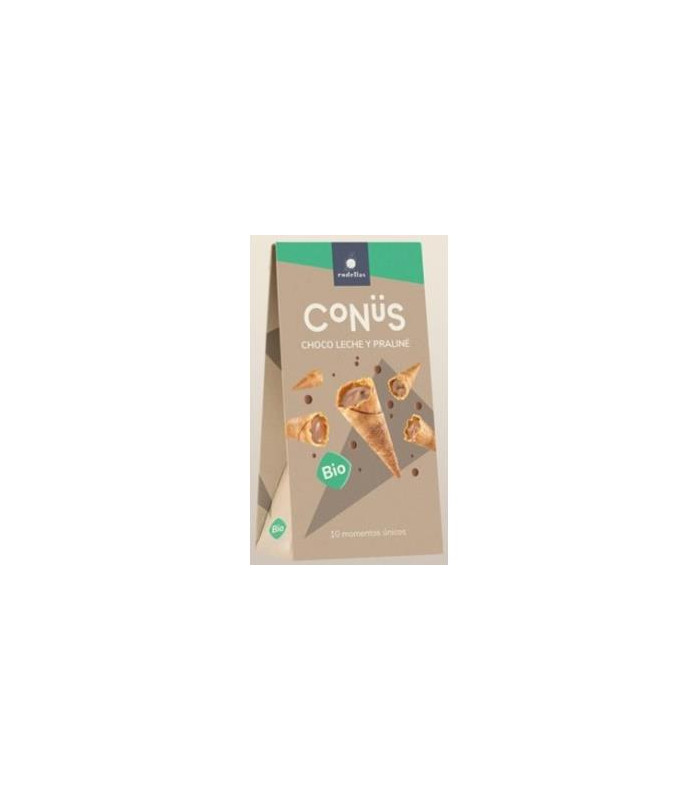 CONUS CHOCOLATE LECHE Y PRALINE 10udsx70gr. BIO