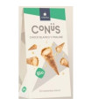 CONUS CHOCOLATE BLANCO Y PRALINE 10udsx70gr. BIO