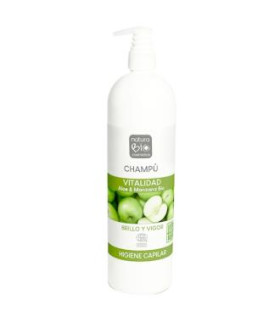 CHAMPU VITALIDAD aloe-manzana 740ml.