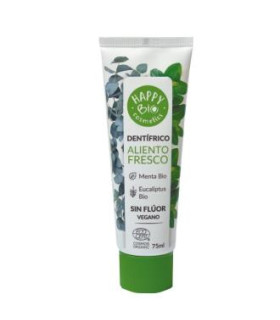 DENTIFRICO ALIENTO FRESCO menta sin fluor 75m ECO