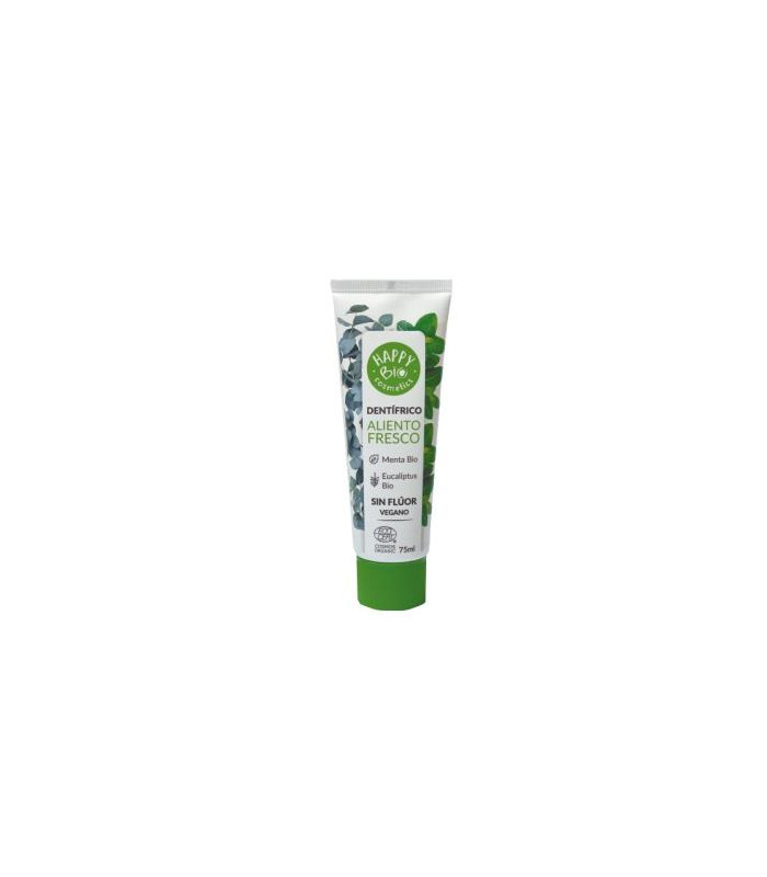 DENTIFRICO ALIENTO FRESCO menta sin fluor 75m ECO