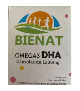 BIENAT DHA OMEGA 3 1200mg 30cap.