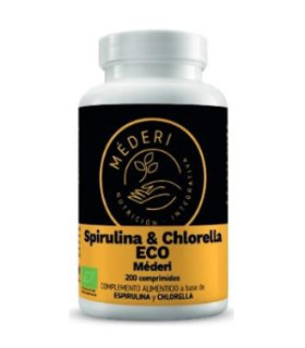 ESPIRULINA-CHLORELLA ECO 200comp.
