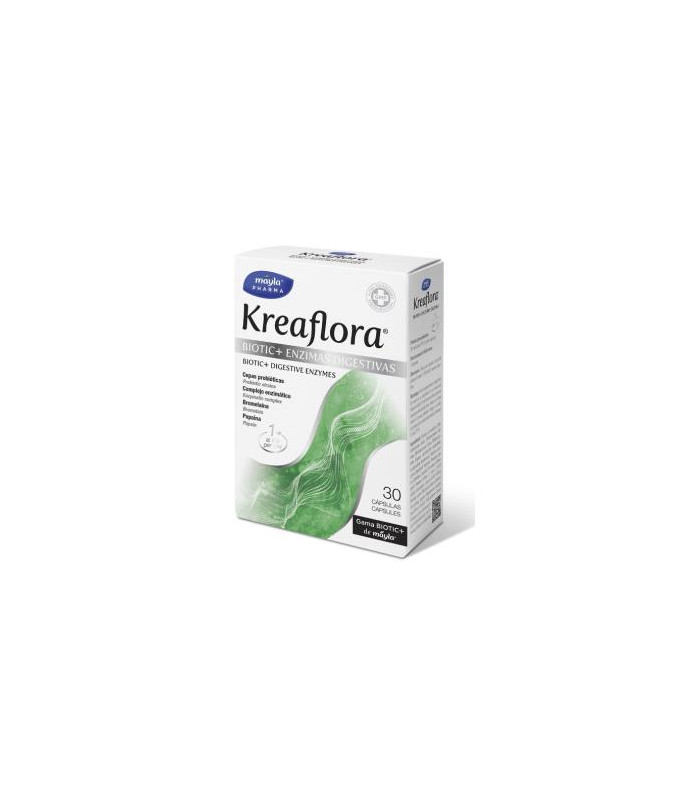KREAFLORA biotic+enzimas digestivas 30cap.