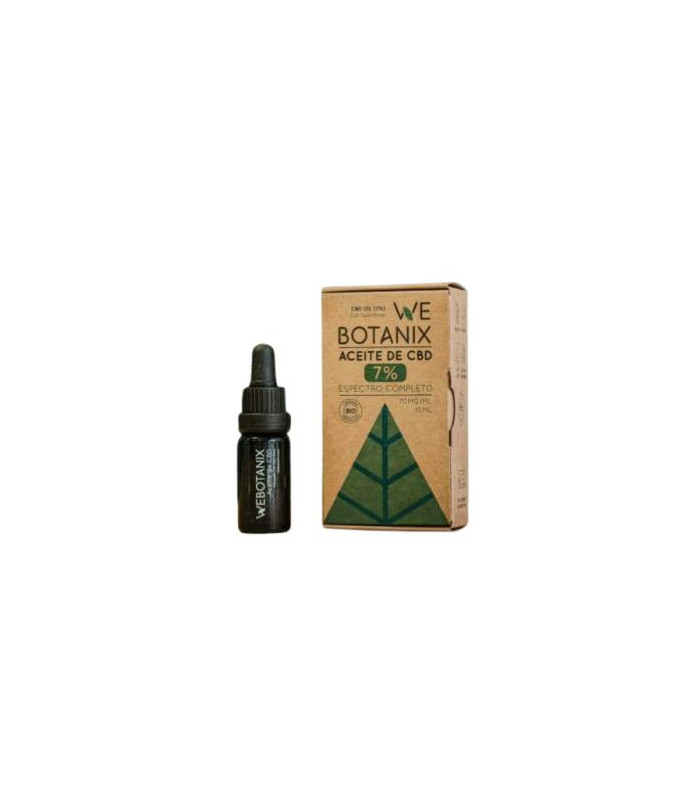 WEBOTANIX aceite cbd 7% 10ml. BIO