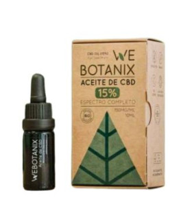 WEBOTANIX aceite cbd 15% 10ml. BIO