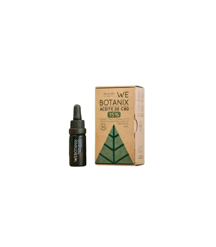 WEBOTANIX aceite cbd 15% 10ml. BIO