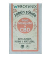JABON SOLIDO CBD-ROSA MOSQUETA 100gr BIO VEGAN