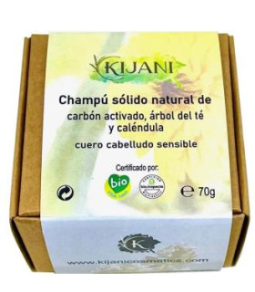 CHAMPU SOLIDO CABELLO SENSIBLE carbon activado 70g