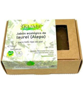 JABON EN PASTILLA de laurel (Alepo) 80gr.