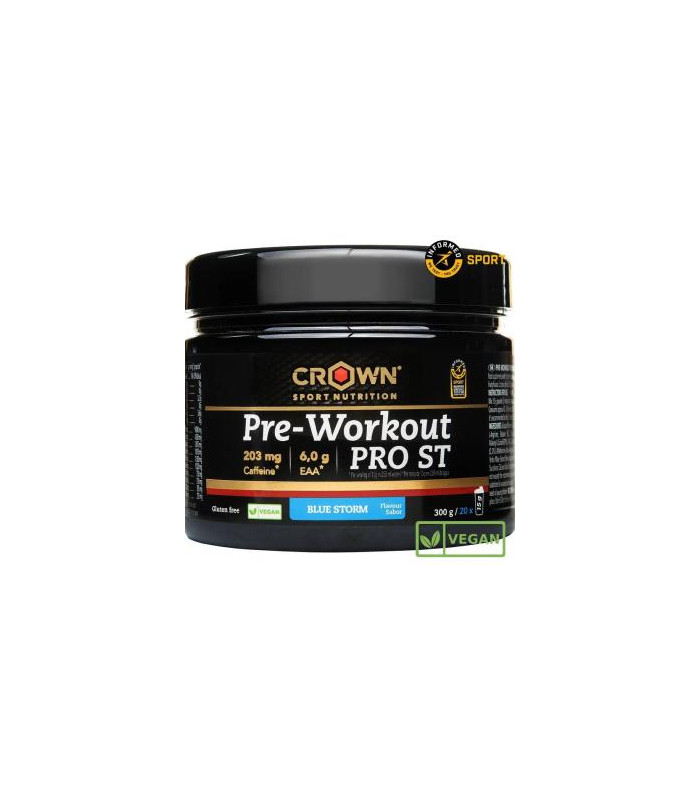 PRE WORKOUT PRO ST BLUE STORM 300 G (20 PORCIONES)