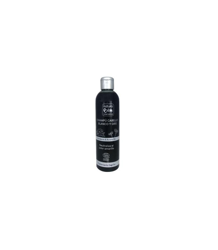 CHAMPU CABELLO BLANCO Y GRIS gardenia-aciano 250ml