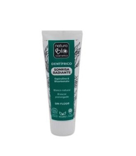 DENTIFRICO SONRISA RADIANTE ESPIRULINA-BICARBONATO 75 ml