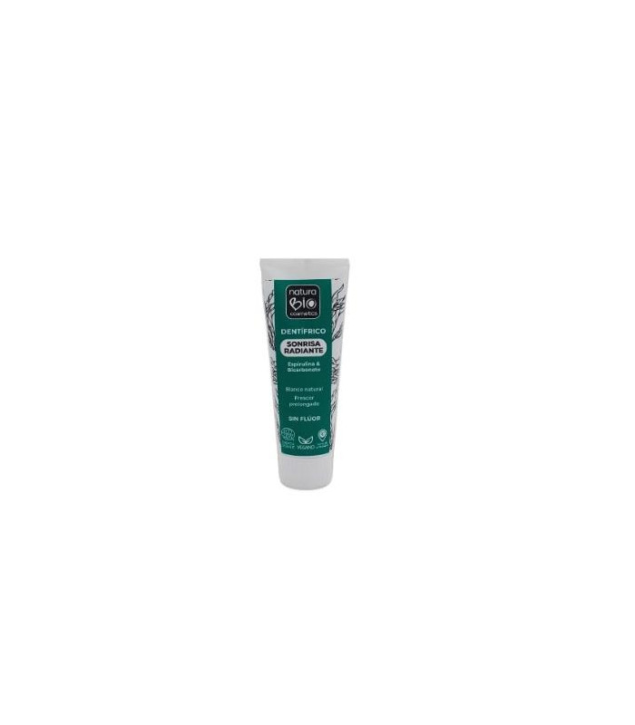 DENTIFRICO SONRISA RADIANTE ESPIRULINA-BICARBONATO 75 ml