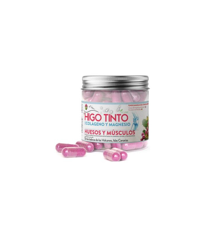 HIGO TINTO con colageno y magnesio 90cap.