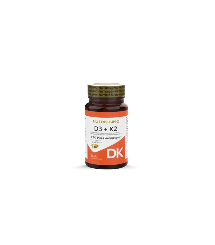 D3 K2 2000ui pharmaquinone k2-t 120 cap