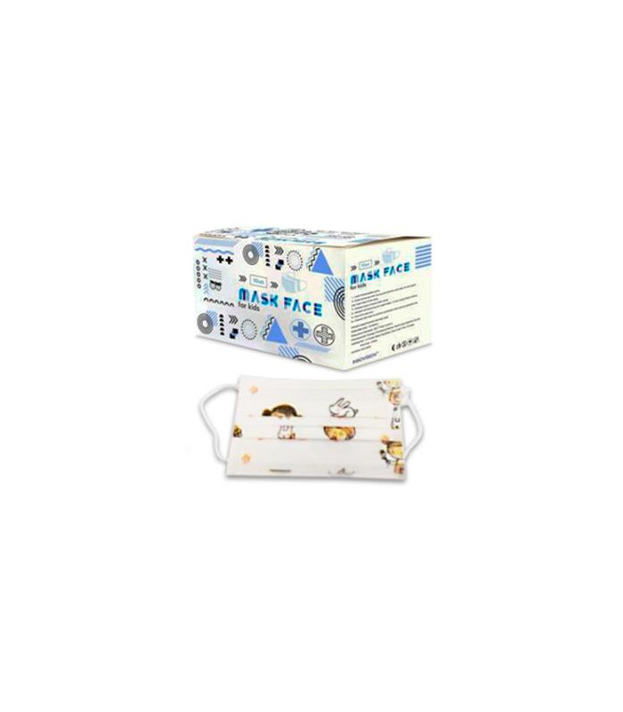 MASCARILLA HIGIENICA INFANTIL 3capas caja 50ud.