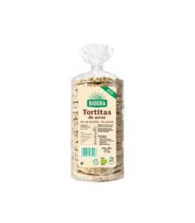 TORTITAS DE ARROZ  sin sal 120gr. BIO SG VEGAN