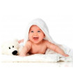 TOALLA MICROFIBRA BEBE con capucha.IR53